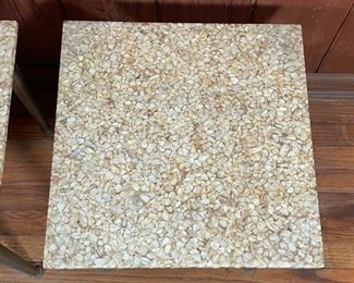 Lot 7 | FANTASTIC RETRO GOLD NUGGET TABLES