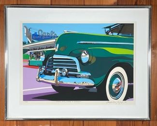 Lot 32 | JOSEPH CRAIG ENGLISH, RETRO SILKSCREEN | Signed and dated 84, ed. 13/80