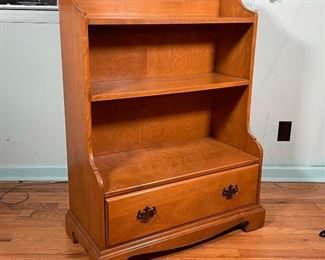 Lot 35 | SOLID CHERRY OPEN CABINET