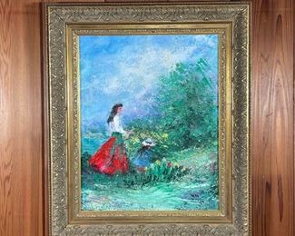 Lot 50 | ZAZA MEULI, OIL PAINTING