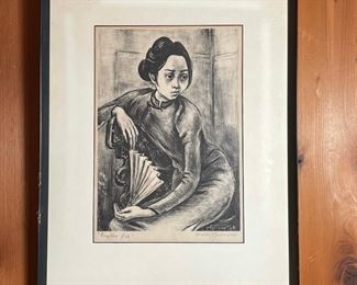 Lot 53 | MARION GREENWOOD, SIGNED PRINT | Signed lower right