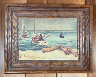 Lot 115 | WINSLOW HOMER OCEANSCAPE PRINT