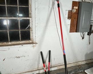 Lot 141 | (2pc) TRIMMING EQUIPMENT | Including a pair of clippers and a pair of pole clippers 