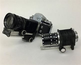 Exakta Camera with Bellows Lens