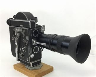 Bolex 16 mm Movie Camera 16mm Zoom Lens