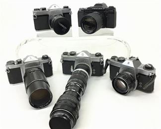 Pentax Camera 35mm Lens Telephoto