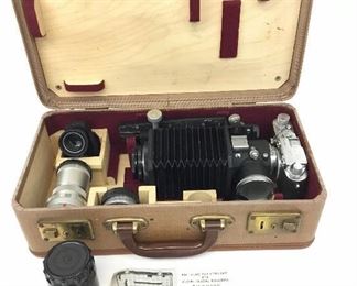 1949 Leica IIIc with Close Focusing Bellows outfit