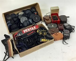 Lens Caps Straps Light Meters