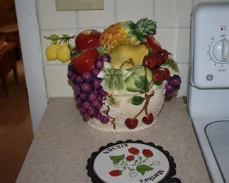 Beautifully Adorned "Fruit Lidded" Bowl