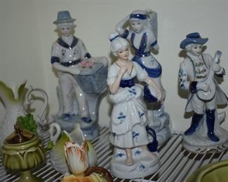 Flo Blue Colonial Figurines and more