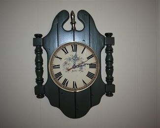 Appears to be Mid-Century Tell City Wall Clock