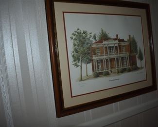 Two Rivers Mansion by Phil Ponders with Double Signature 505/600