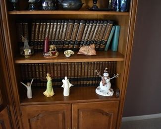 Figurines and World Book Encyclopedia's