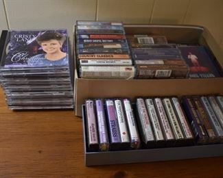Collectible CD's and Cassette Tapes