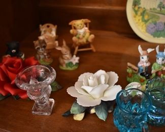 Lovely Porcelain's and Glass Objects in Great Condition!