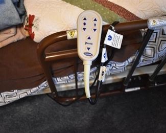 Motorized Invacare Hospital Bed