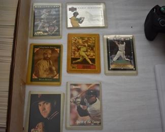 Vintage Baseball Cards mostly from the 1990's some from the 1980's
