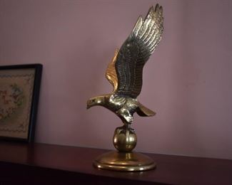 Vintage Brass American Eagle