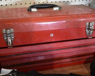 Waterloo Tool Chest with various hand tools inside