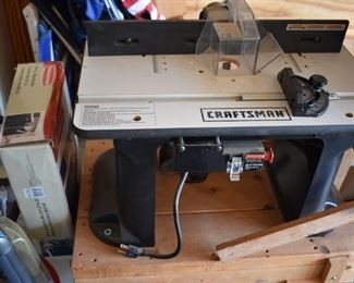 Craftsman Router, Table and Accessories