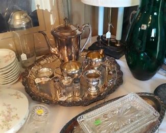 Silver Plate serving pieces