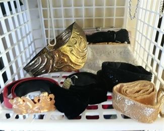 Vintage designer belts