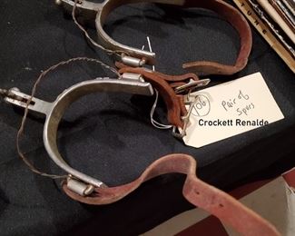 old spurs Crockett Renalde