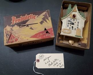Pendulette cuckoo clock in orig box