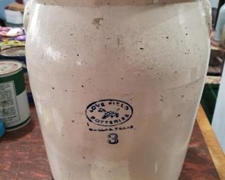 Love Field Potteries churn