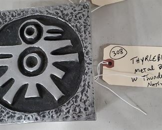 Richard Thyrlebust sculptured metal box