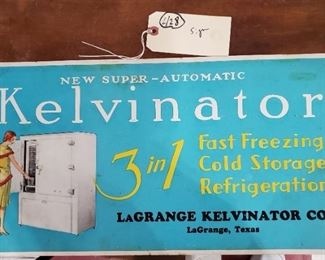 Kelvinator sign, LaGrange Texas