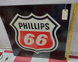 large Phillips 66 sign