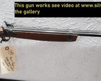 Cap gun double barrel rifle 