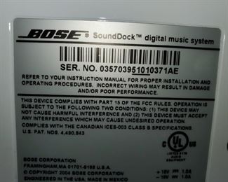 Bose Docking  Station