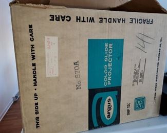 Argus, color slide projector