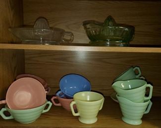 Glassbake, soup bowls, 