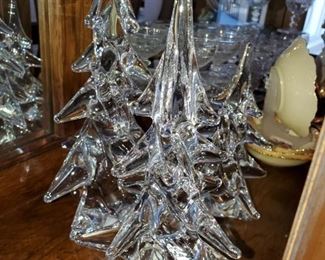 Toscany Crystal  Trees,  8", 10", 12"