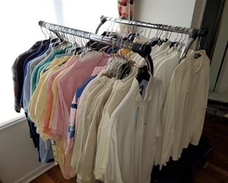 Men's shirts  long sleeve, short  sleeves, size L- Xl