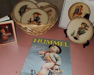 Hummel, plates, 