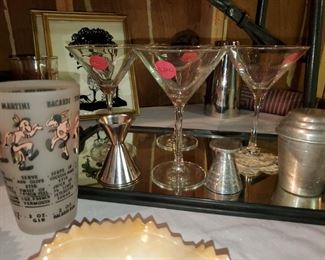 Vintage, bar ware, shaker 