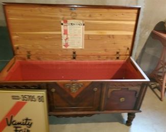 Cedar chest 