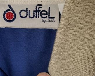 Vintage, wind breaker, Duffel