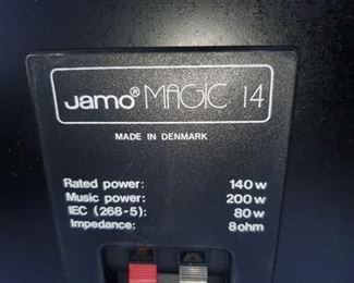 Jamo, Magic 14, Speakers