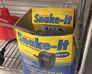 Snake-it and other tools.