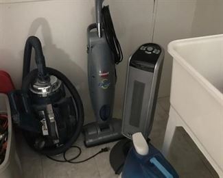 Vacuum cleaners.