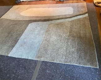 Handknotted  wool rug 8'2" x 10' $800