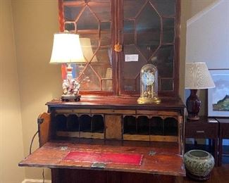 Geroge III Antique Secretary desk. $900 43.5"w x 21.5"d x 88.5"h