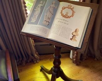 Antique book stand for sale in person