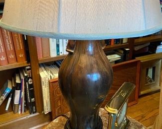 lamp - bronze. $210