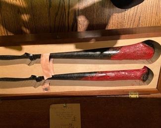 Pair of Shillelaghs  $180
